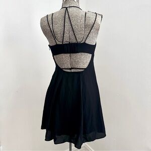 Sexy EXPRESS Black Strappy Dress